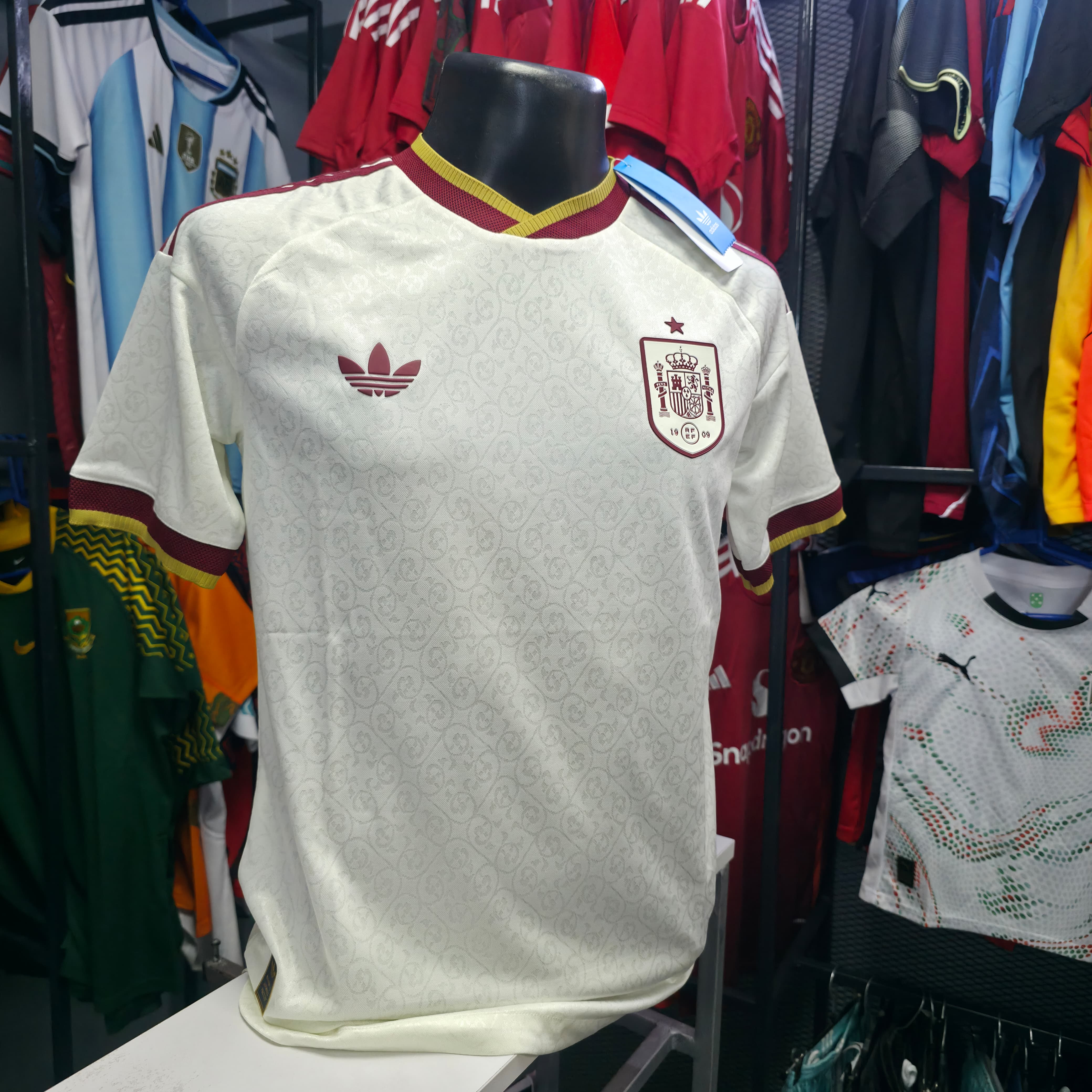 Spain National Team 2026 Away Jersey Player Version